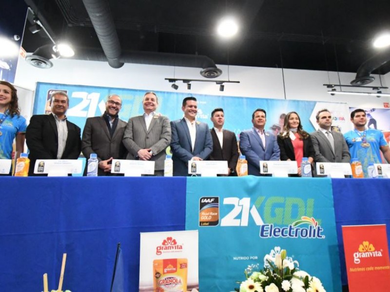Presentan edición XXXVI del 21K Guadalajara