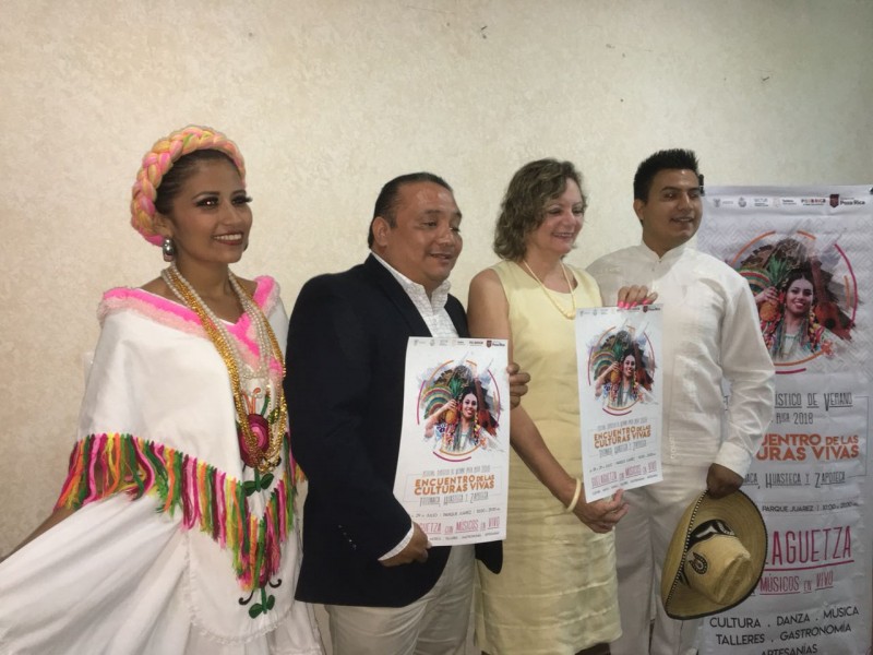 Presentan Encuentro de las Culturas Vivas