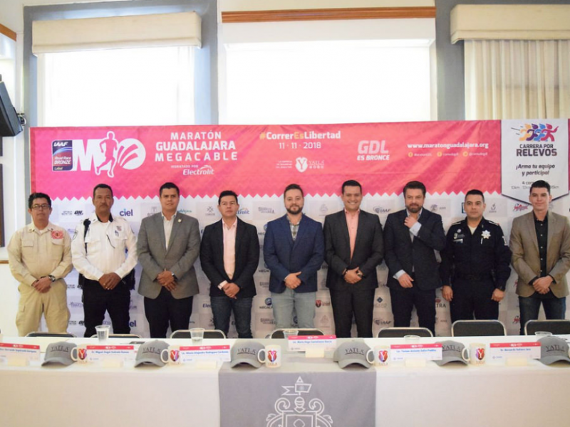 Presentan estrategia de seguridad para Maratón Guadalajara Megacable