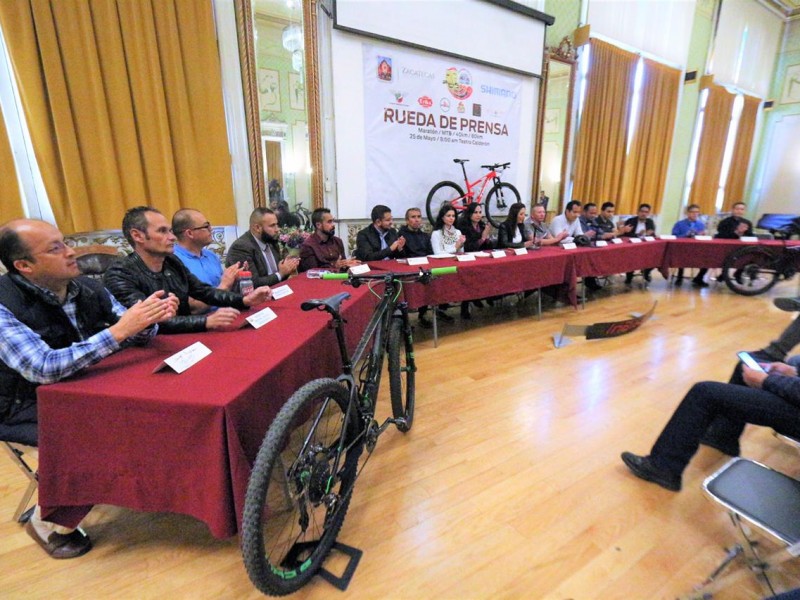 Presentan evento ciclista nacional a realizarse en Zacatecas