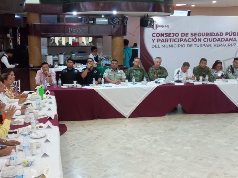 Presentan incidencia delictiva de Tuxpan