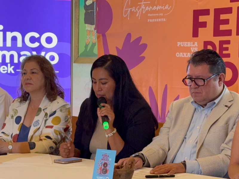 Presentan la 18ava feria de los moles