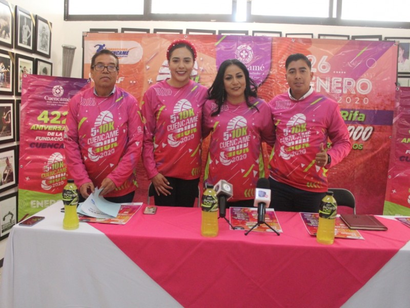 Presentan la 5 y 10K Cuencamé Run 2020