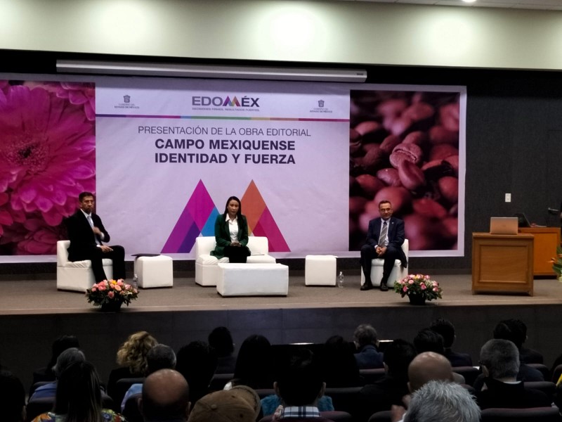 Presentan libro:  Campo mexiquense identidad y fuerza