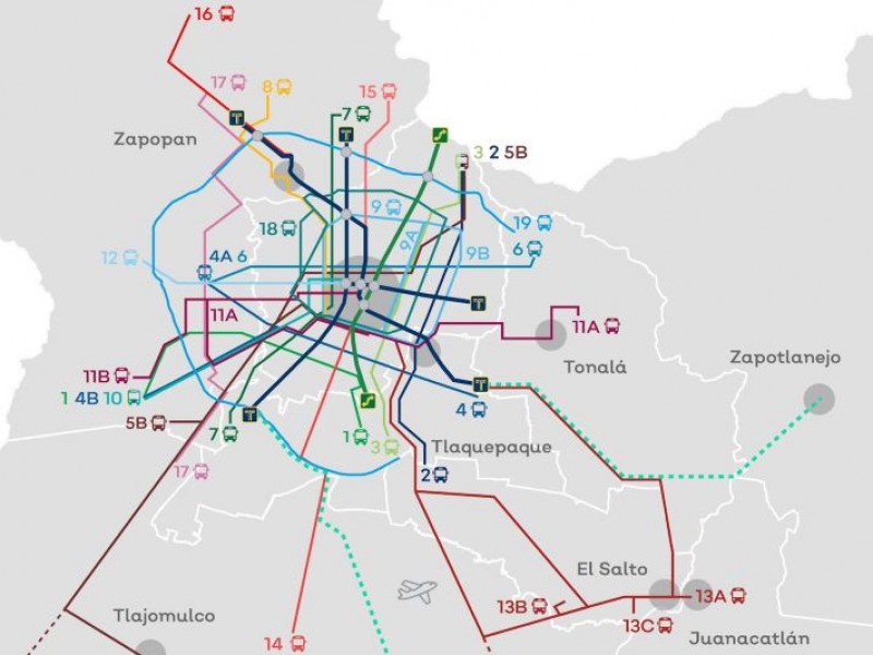 Presentan nuevo modelo para reestructurar rutas del TP