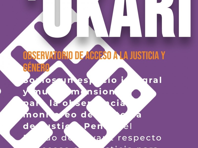 Presentan Observatorio Ukari, herramienta para medir la violencia de género