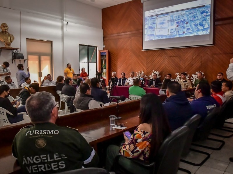 Presentan Plan Operativo del Carnaval Mazatlán 2023.