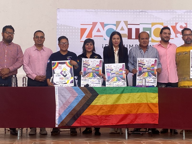 Presentan pormenores de la Marcha de la Diversidad Sexual Zacatecas