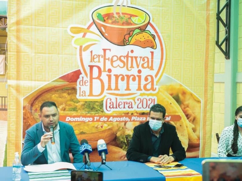 Presentan primer festival de la birria en Calera