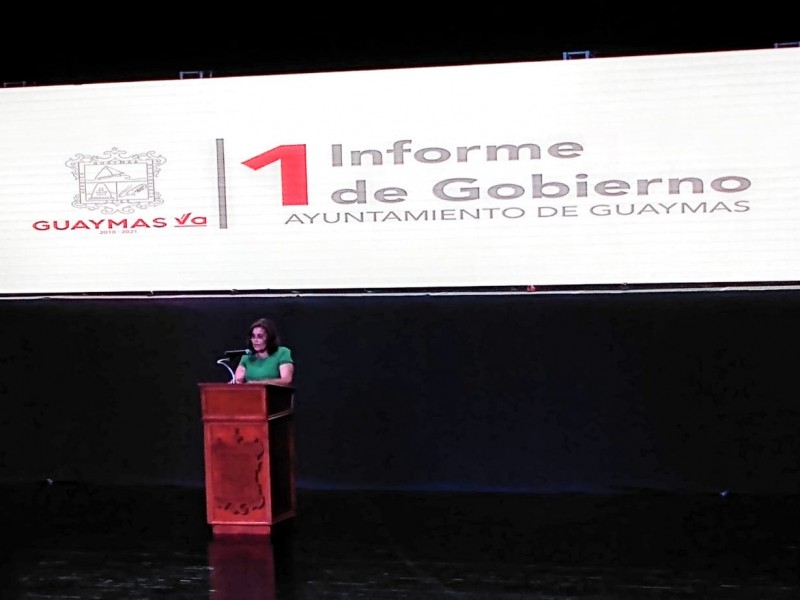 Presentan primer Informe de Gobierno en Guaymas