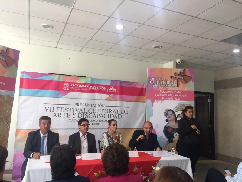 Presentan programa del VII Festival de la Inclusión