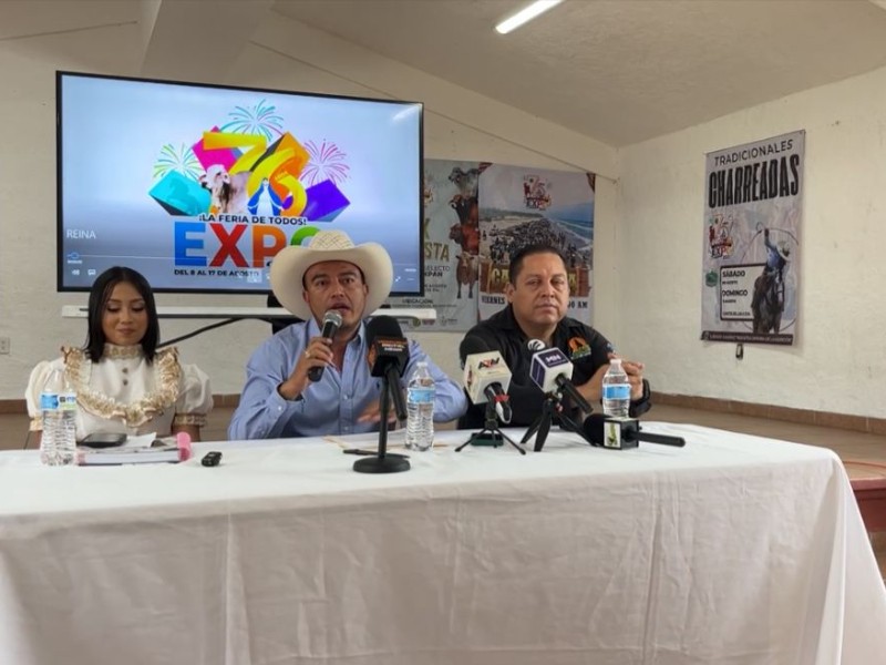 Presentan programa y cartelera de Expo Tuxpan 2025