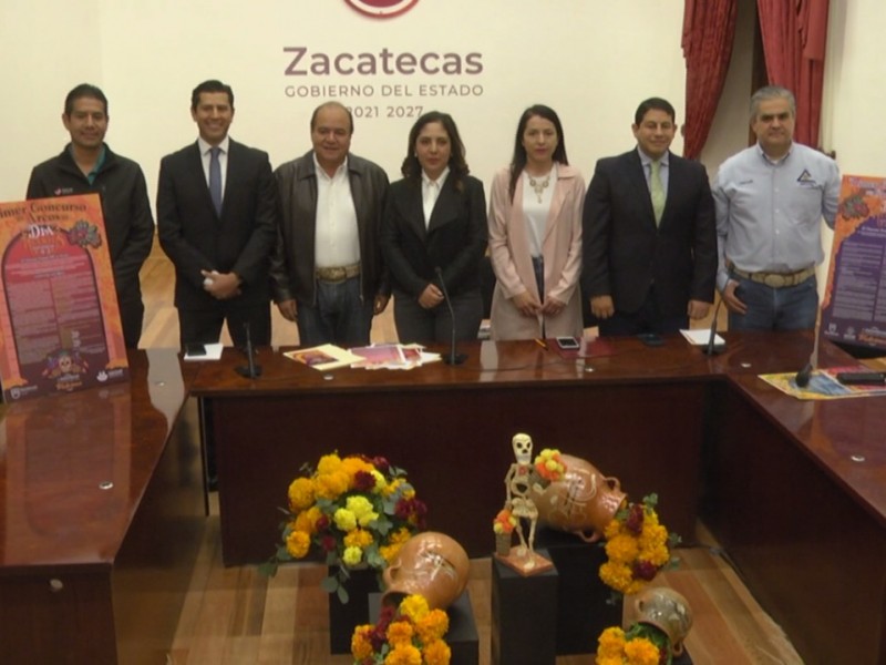 Presentan programación para día de muertos en Zacatecas