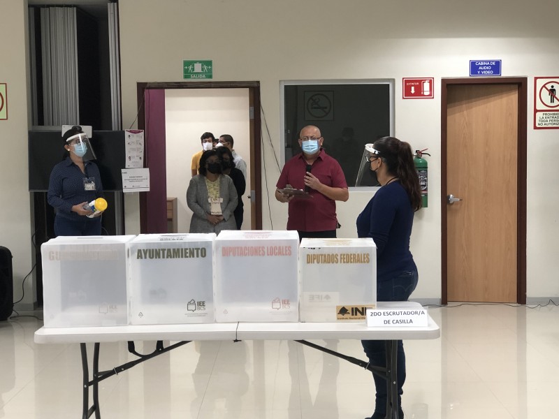 Presentan protocolos sanitarios para el próximo proceso electoral