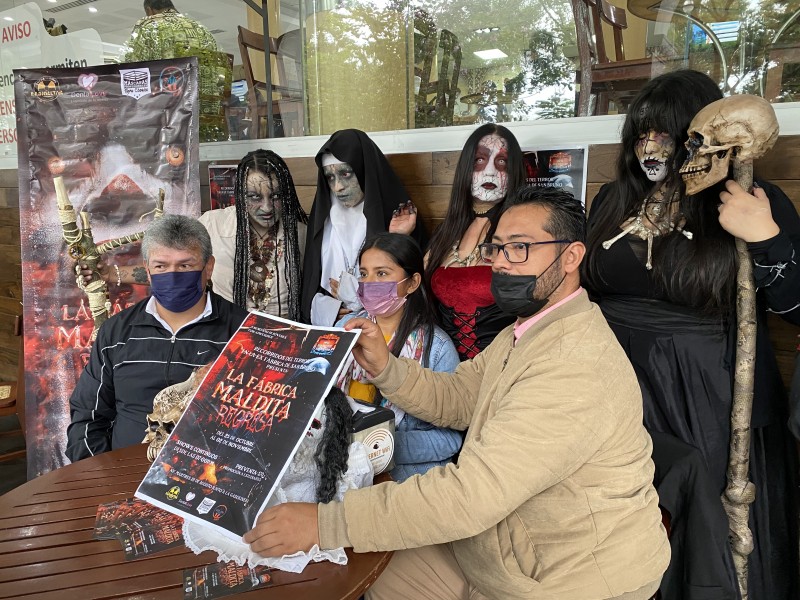 Presentan recorridos de terror en exfábrica de San Bruno