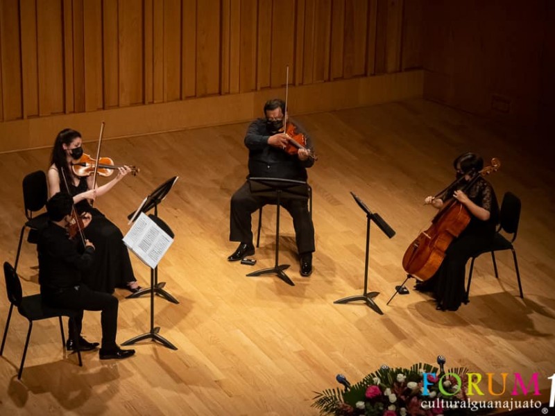 Presentan segundo ciclo de cuartetos de cuerdas