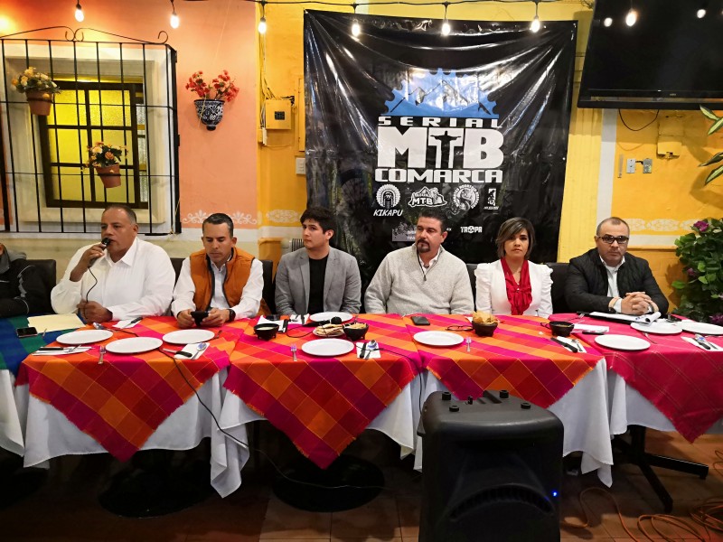 Presentan serial de ciclismo de montaña