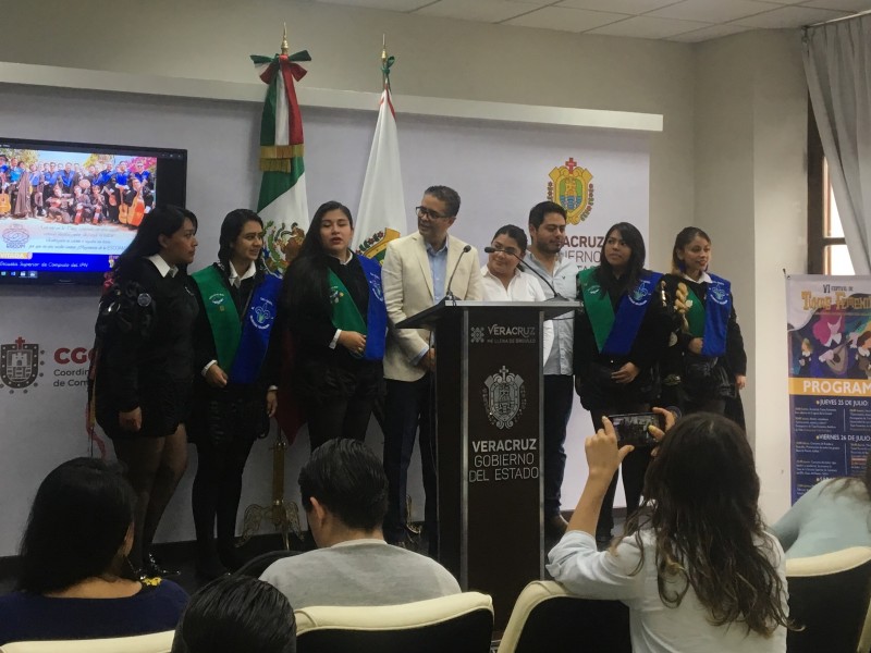 Presentan Sexto Festival de Tunas Femeniles de Xalapa