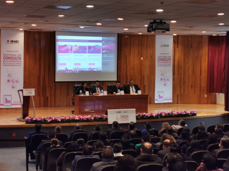 Presentan sistema de consulta en el IEEM