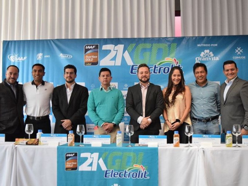 Presentan XXXIII edición del 21K Guadalajara