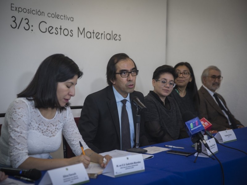 Presentará UAEM “3/3: Gestos materiales”