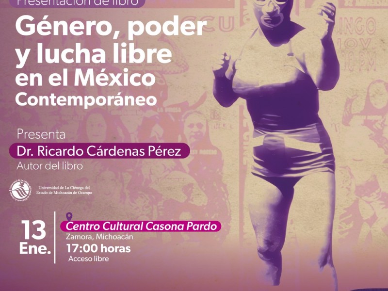 Presentarán libro de lucha libre en Zamora