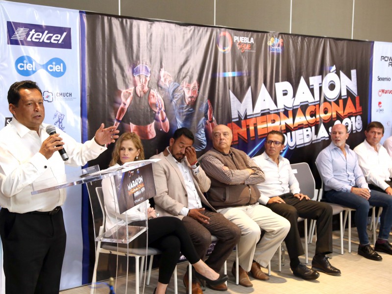 Presentaron Maratón Internacional de Puebla 2018