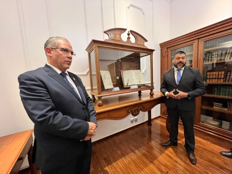 Preservan con nueva área archivo histórico del Poder Judicial
