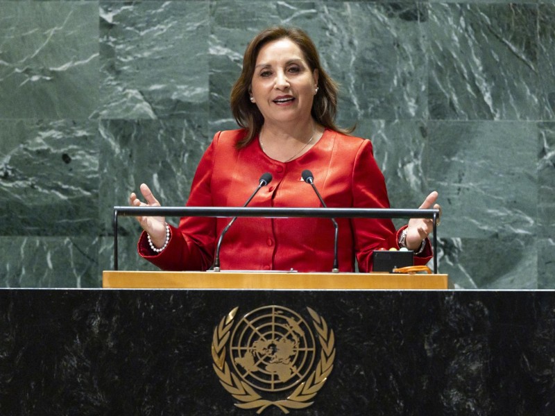 Presidenta de Perú, satisfecha tras su paso por la ONU