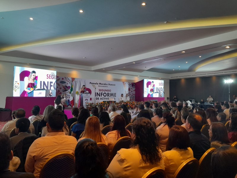 Presidenta del Sistema DIF Tuxpan presenta segundo informe de actividades