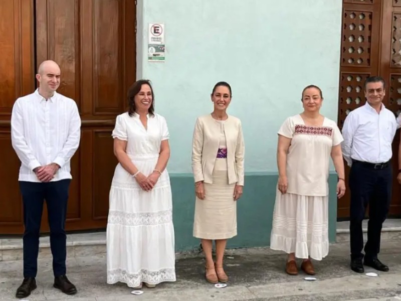 Presidenta reinaugura casa Benito Juárez