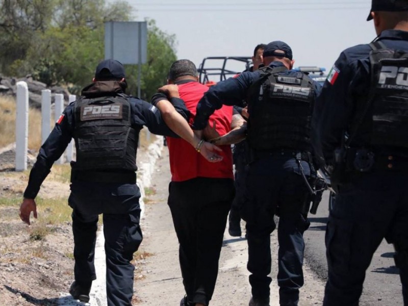 Presunto líder criminal cayó en Límites de Querétaro