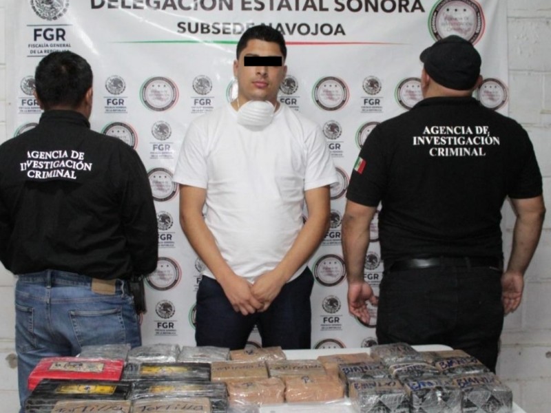 Presunto narcotraficante es vinculado a proceso