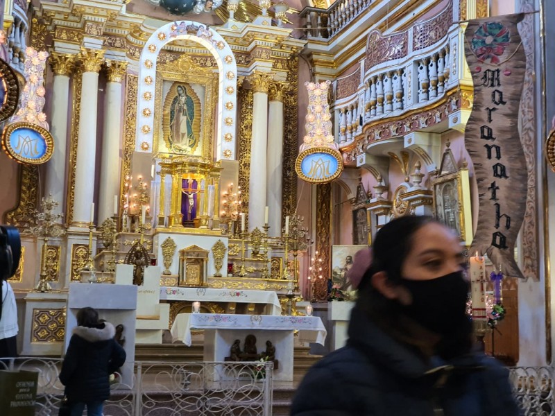 Prevalecen fiestas guadalupanas a pesar de la pandemia