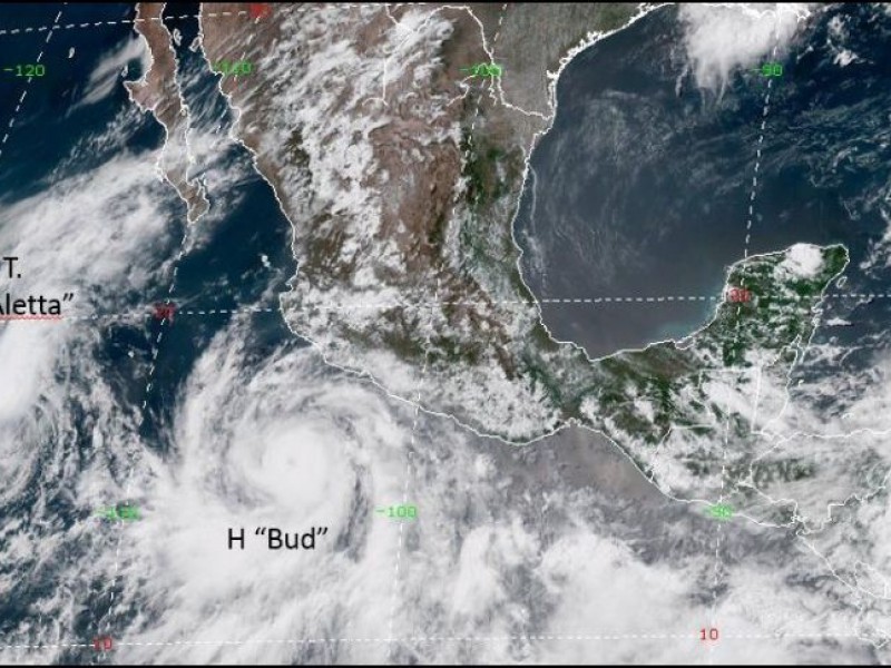 Prevén 'Bud' traiga lluvias a Guaymas y Empalme