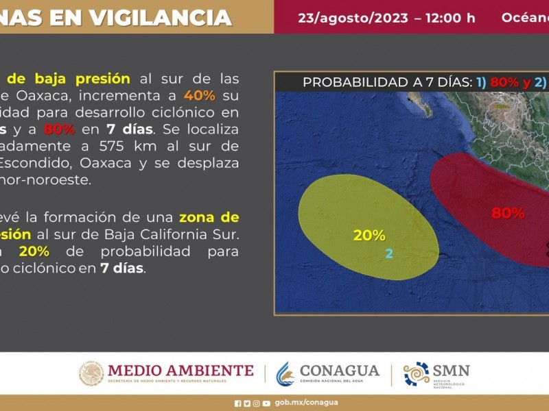 Prevén formación de nuevo ciclón en dos días