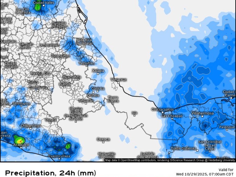 Prevén ingreso del Frente Frío 11 en Veracruz Prevén ingreso del Frente Frío 11 en Veracruz