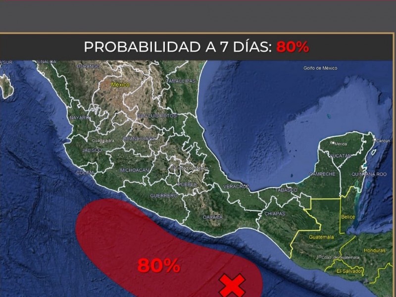Prevén intervalos de chubascos hoy en algunas zonas de Colima