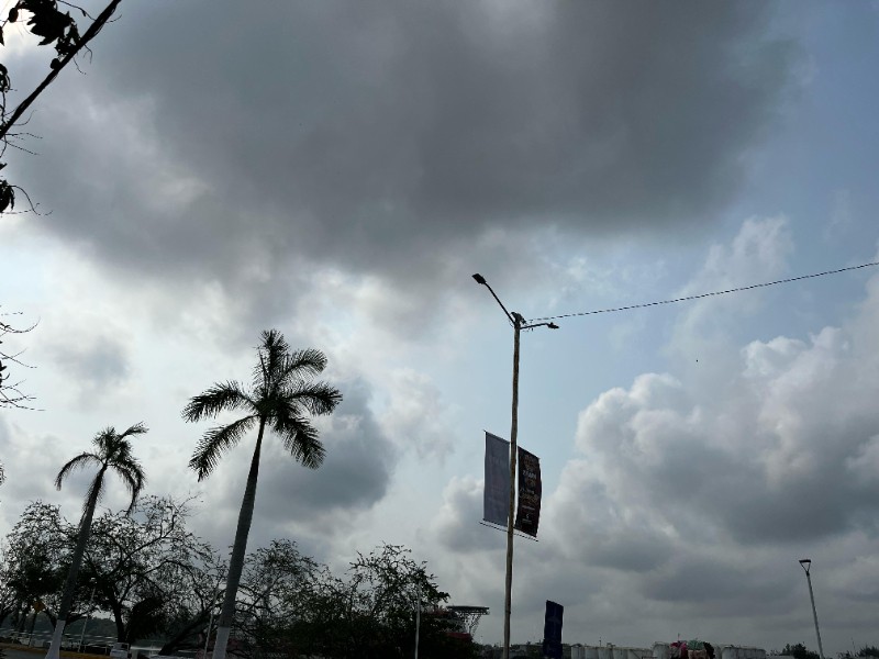 Prevén lluvias aisladas y ambiente caluroso en norte de Veracruz.