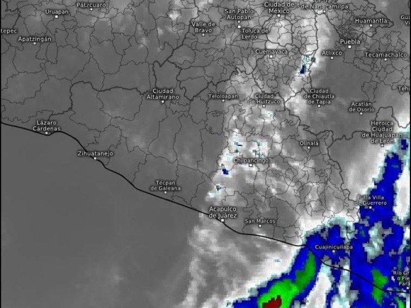 Prevén lluvias fuertes en Guerrero; vigilan posible desarrollo ciclónico