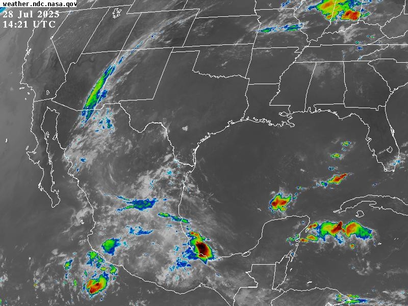 Prevén lluvias para la zona norte de Veracruz