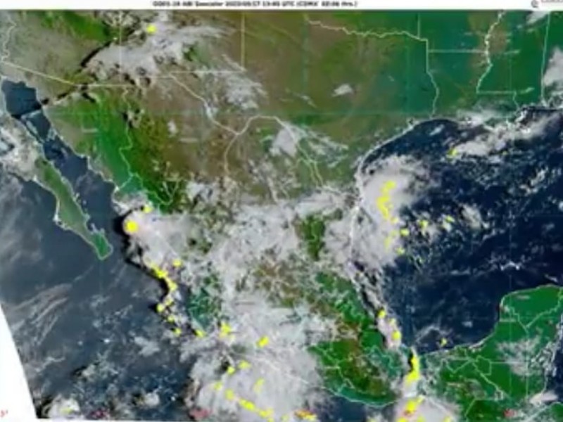 Prevén lluvias puntuales fuertes hoy en varias zonas de Colima