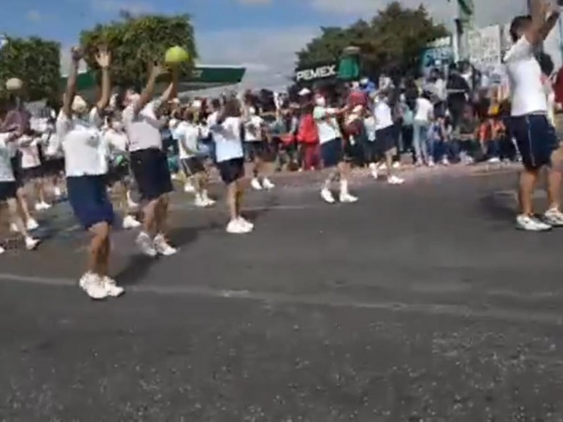 Prevén participación de 8mil alumnos para desfile 