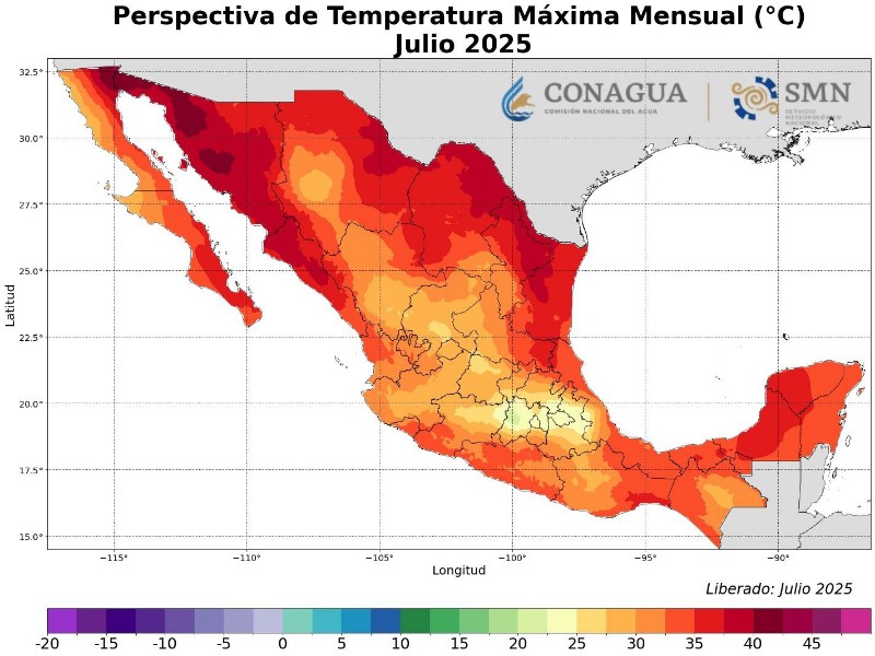 Prevén temperaturas arriba de 40 grados en gran parte de Sonora