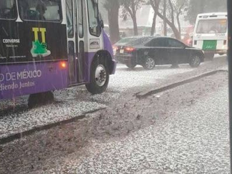 Prevén tormentas y caída granizo en la CDMX