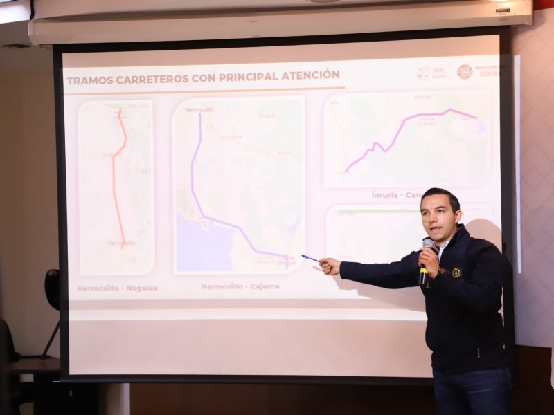 Previene Protección Civil Sonora ante aumento de flujo en carreteras