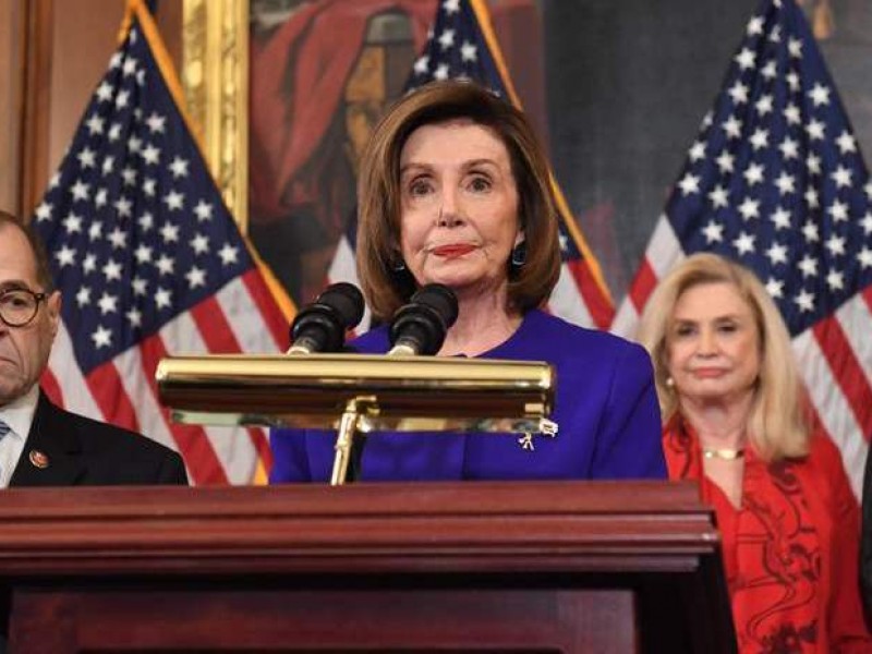 Previo a firma, Pelosi elogia al T-MEC