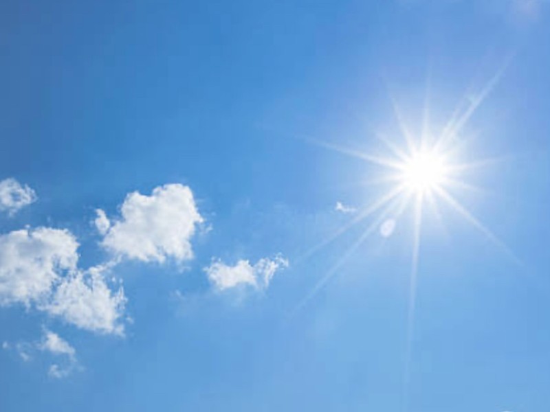 Previo a lluvias se espera día soleado en Veracruz
