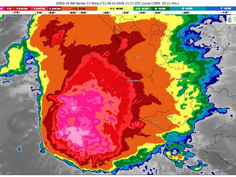 Prevén lluvias fuertes en la costa de Colima por tormenta tropical Vance