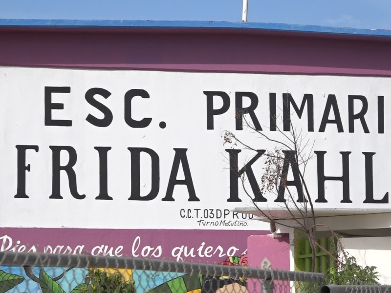 Primaria Frida Kahlo carece de red de drenaje